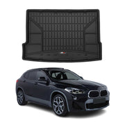 2018-2023 BMW X2 F39 Upper trunk  Premium Cargo Liner Trunk Mat All Weather Heavy Duty Upper Black