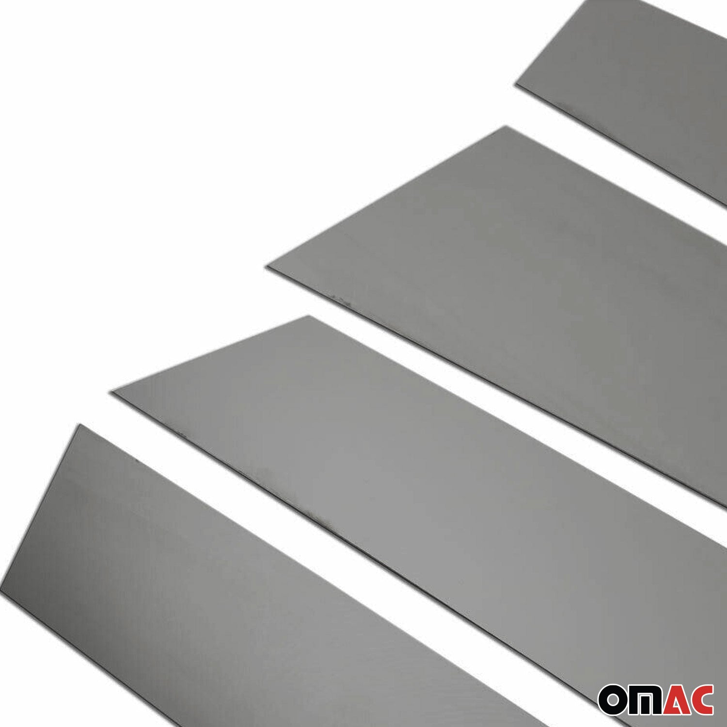 2014-2017 Land Rover Range Rover Sport Window B Pillar Posts Door Trim Stainless Steel