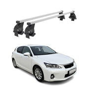 2011-2017 Lexus CT 200h Roof Rack Cross Bars Silver
