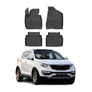 2011-2016 Kia Sportage Premium Floor Mats Liners Full Set All Weather Heavy Duty