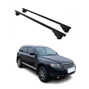 2004-2010 VW Touareg Roof Rack Cross Bars Black