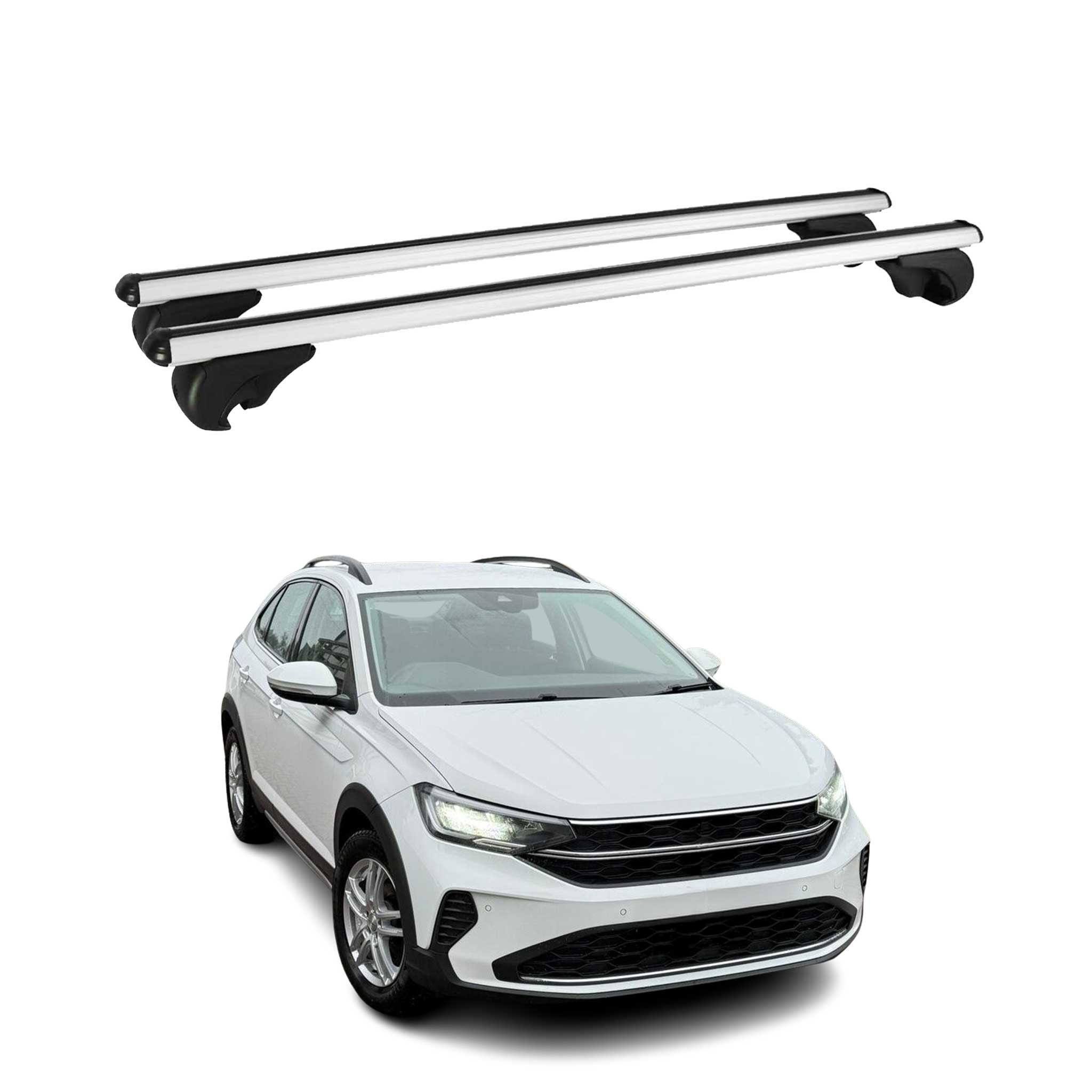 2020-2024 VW Nivus Roof Rack Cross Bars Silver