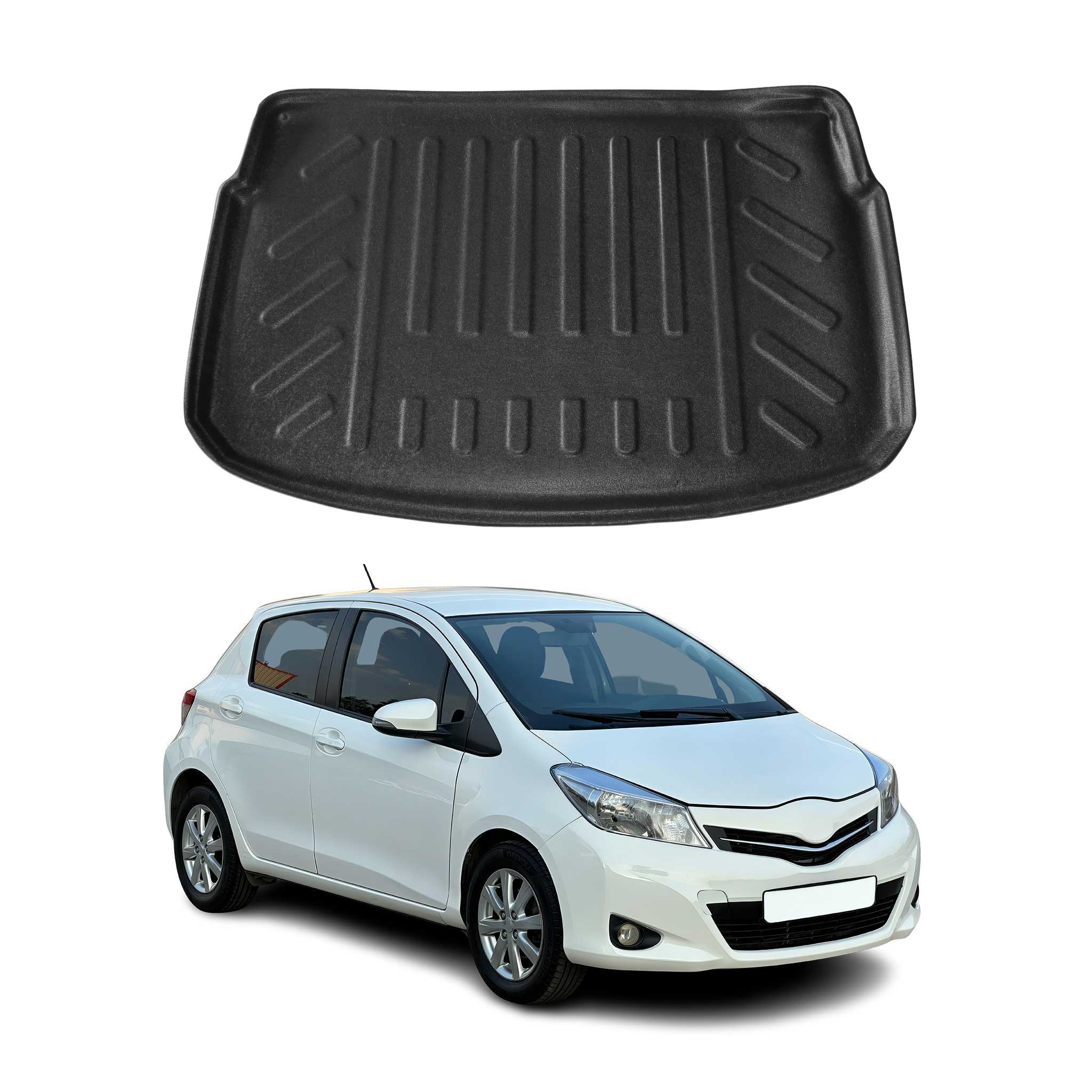 2013-2020 Toyota Yaris Cargo Liner Trunk Mat All Weather Black