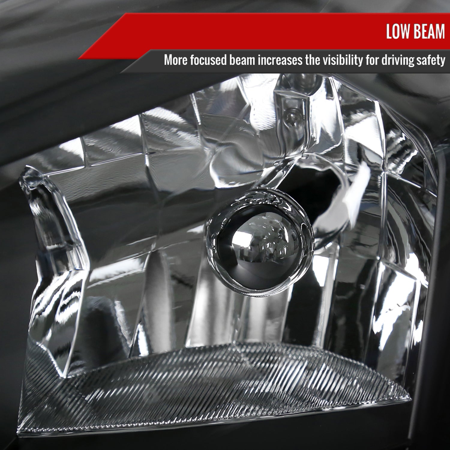 2006-2013 Chevy Impala /Impala Limited /06-2007 Monte Carlo Headlights LED Black