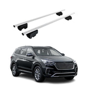 Roof Racks Cross Bars for Hyundai Santa Fe Sport / Santa Fe LWB 2013-18 Gray 2x