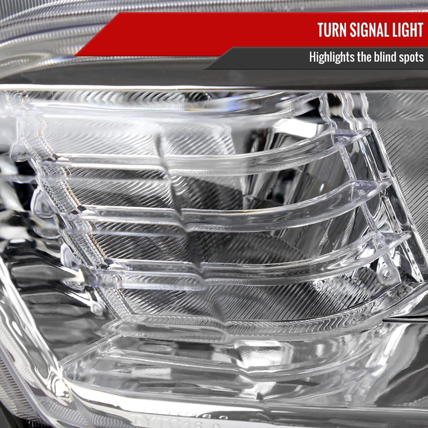 2016-2023 Toyota Tacoma LED Bar Projector Headlight Chrome/Clear Lens