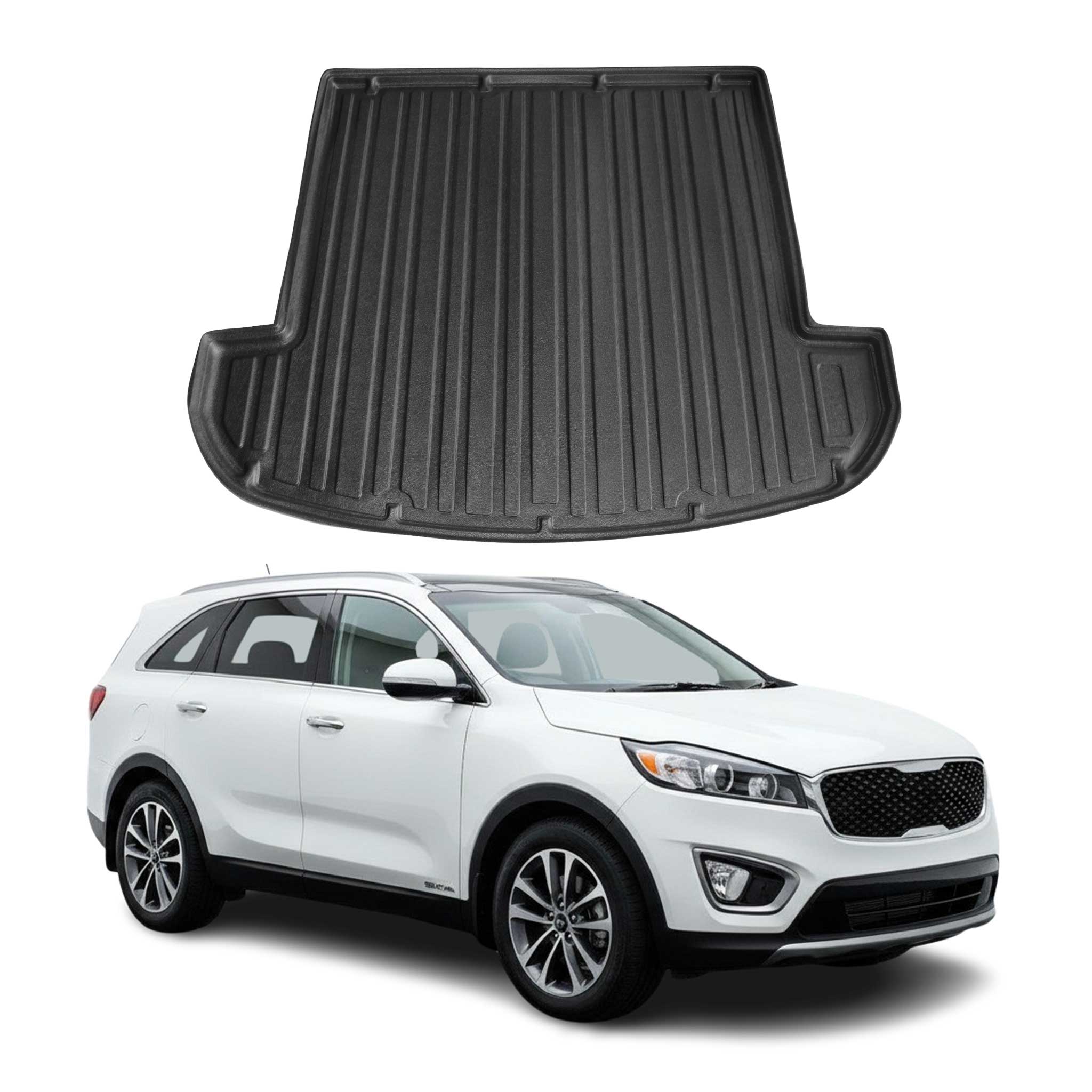 2016-2020 Kia Sorento Cargo Liner Trunk Mat All Weather Black