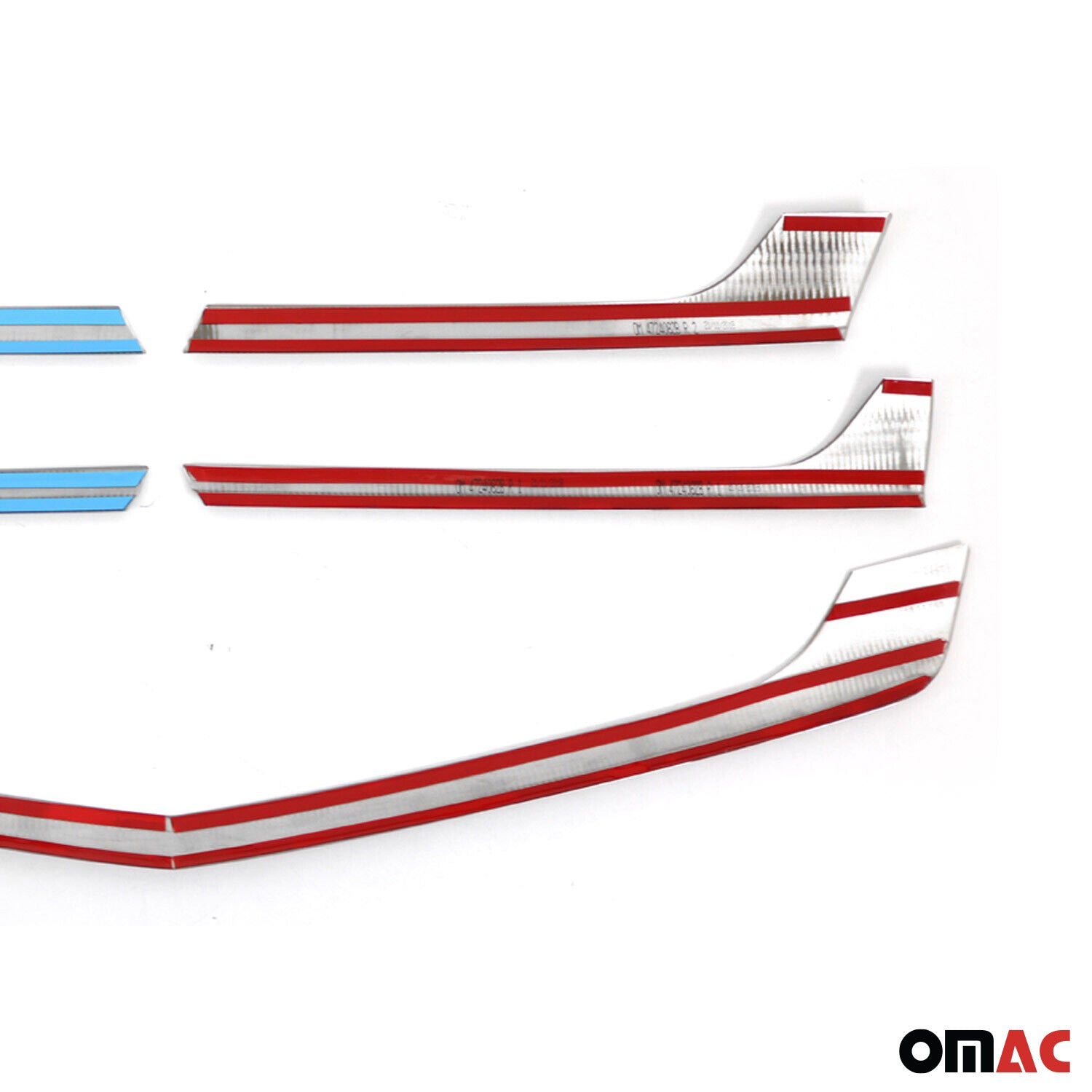 2014-2018 Mercedes Sprinter W906 Front Bumper Grill Trim Stainless Steel Dark 5x