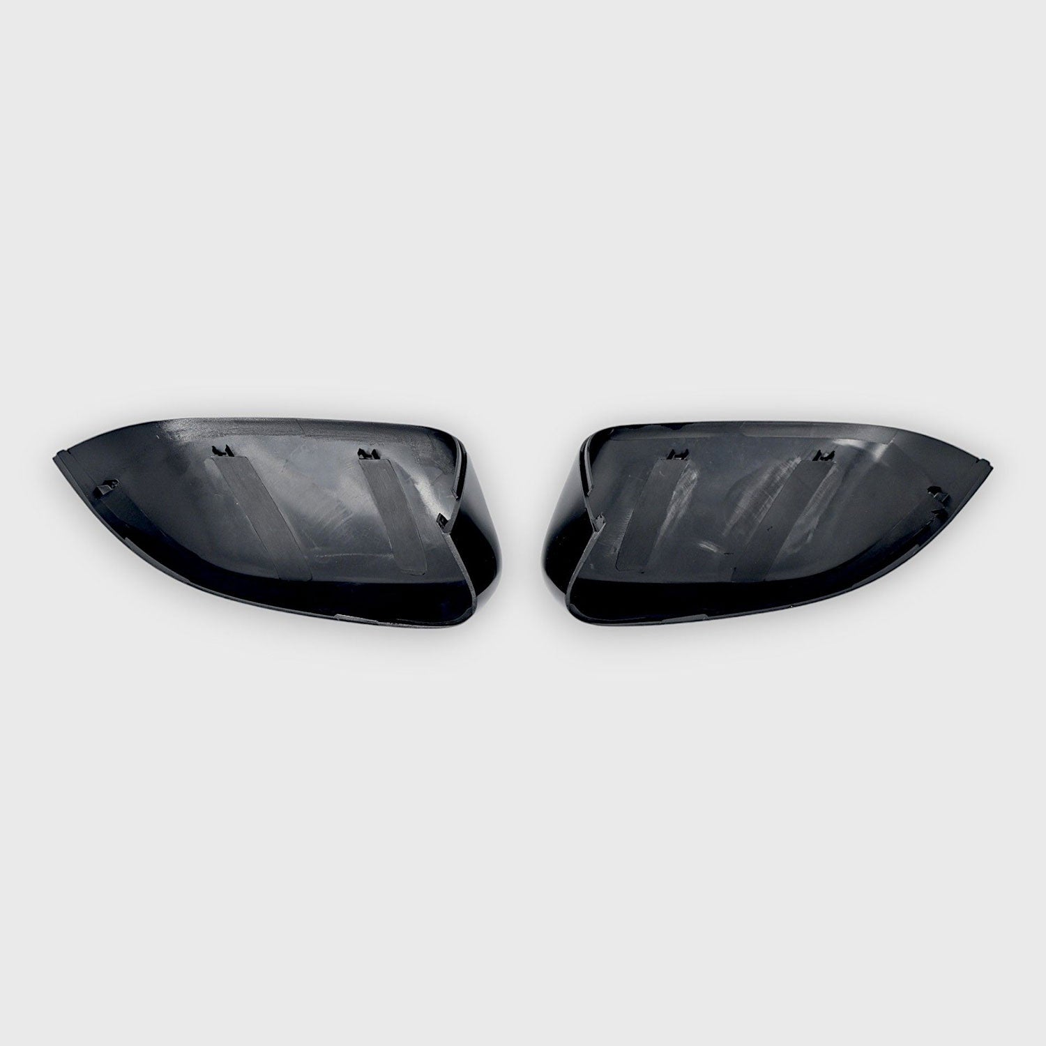 2014-2023 Jeep Cherokee Mirror Cover Caps Gloss Black 2Pcs ABS Plastic