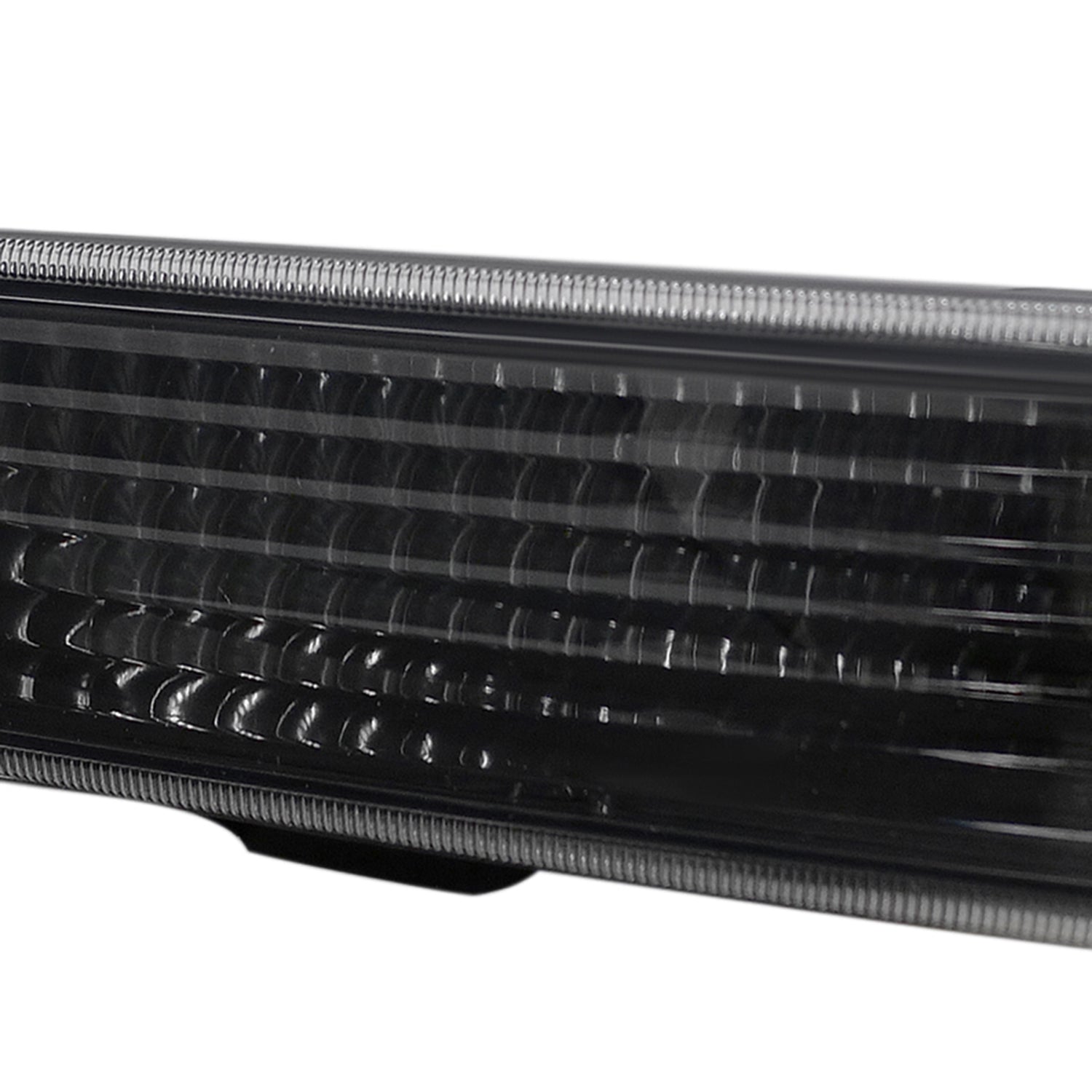 1998-2000 Ford Ranger Corner Parking Turn Signal Lights Matte Black/Clear Lens