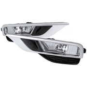 2015-2016 Honda CR-V 12V/35W H8 Fog Lights Kit Chrome Housing/Clear Lens