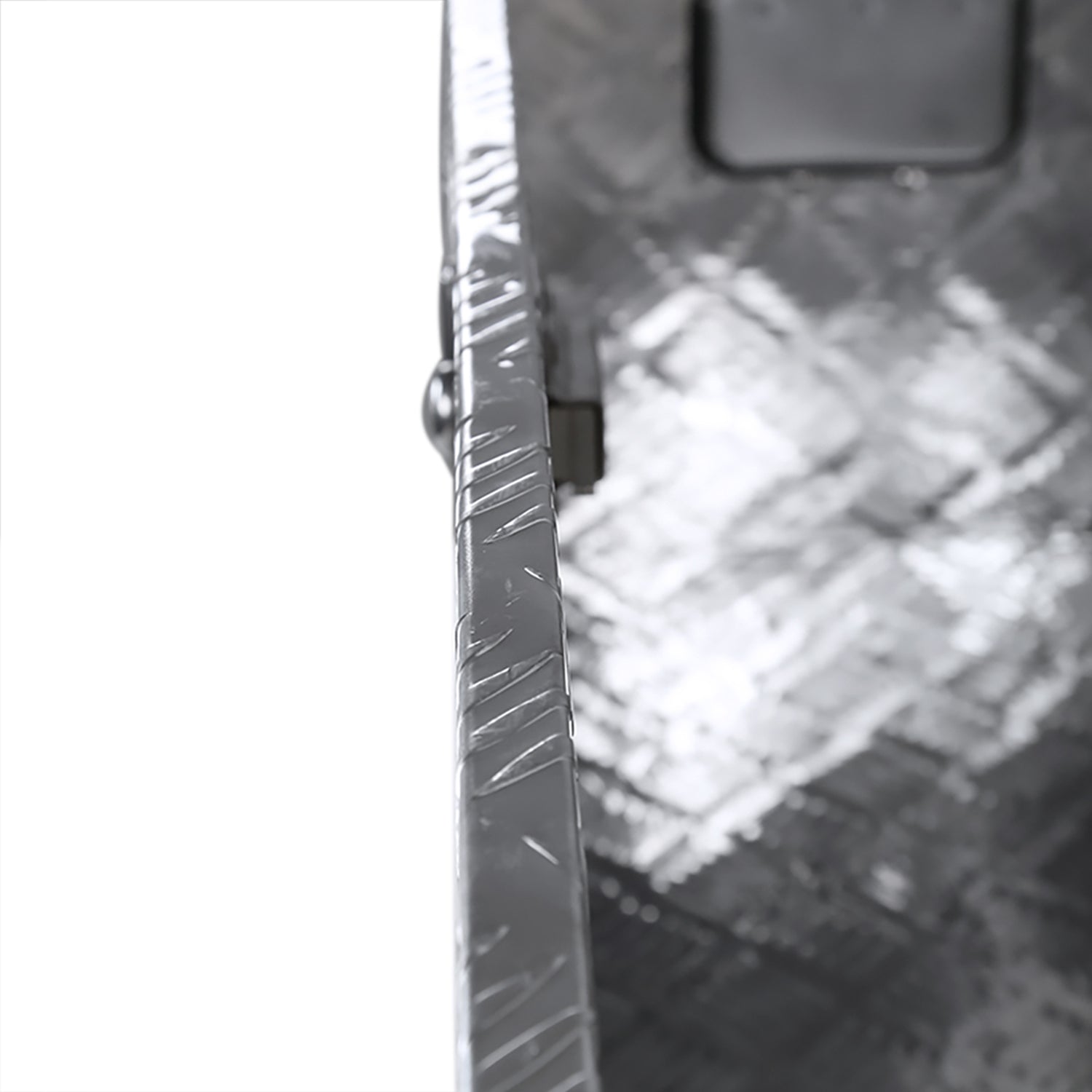 Universal 49" Heavy Duty Silver Alu Truck Tool Box w/ Side Handles Lock & Keys