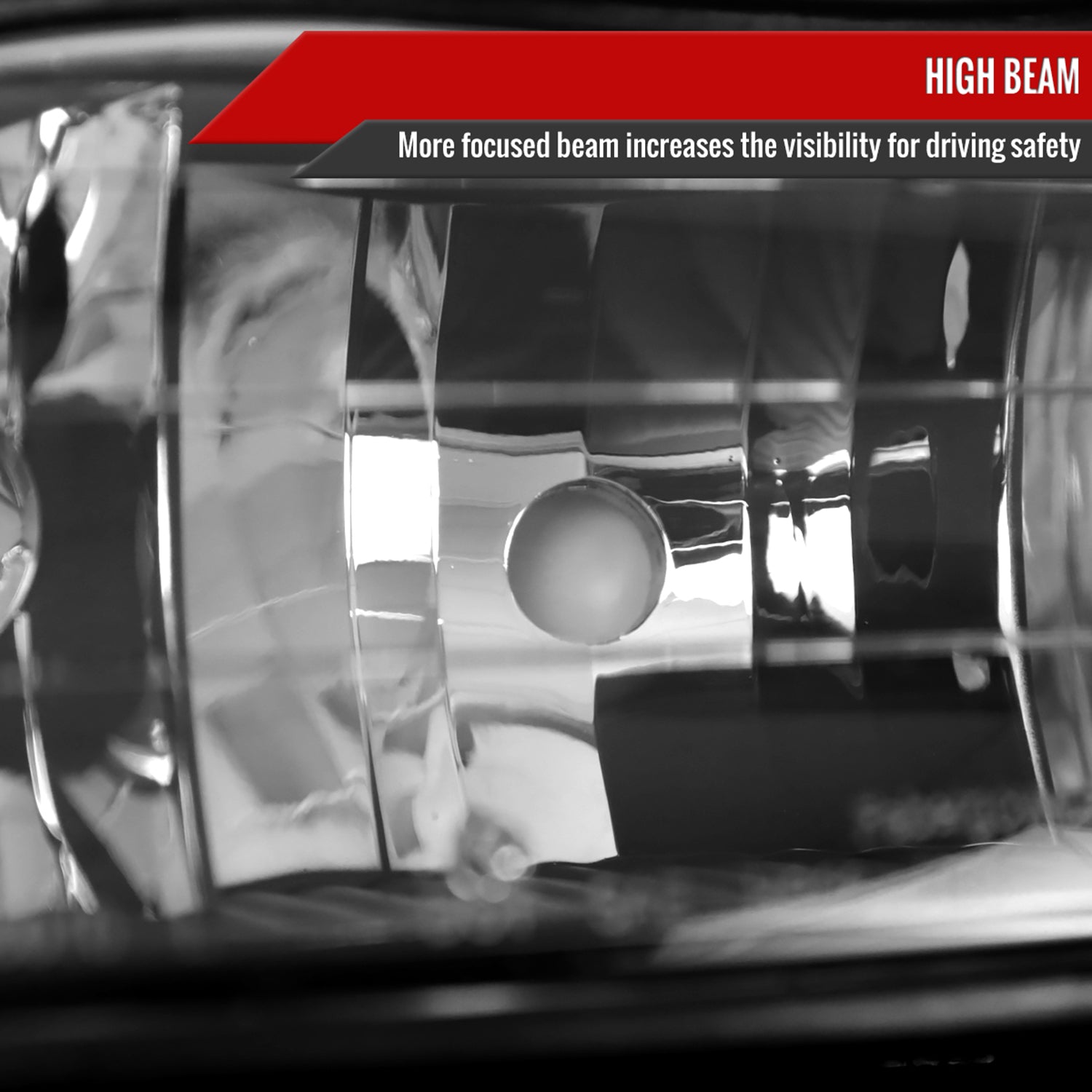 1997-1999 Oldsmobile Cutlass / Chevy Malibu / Classic Factory Headlights Black