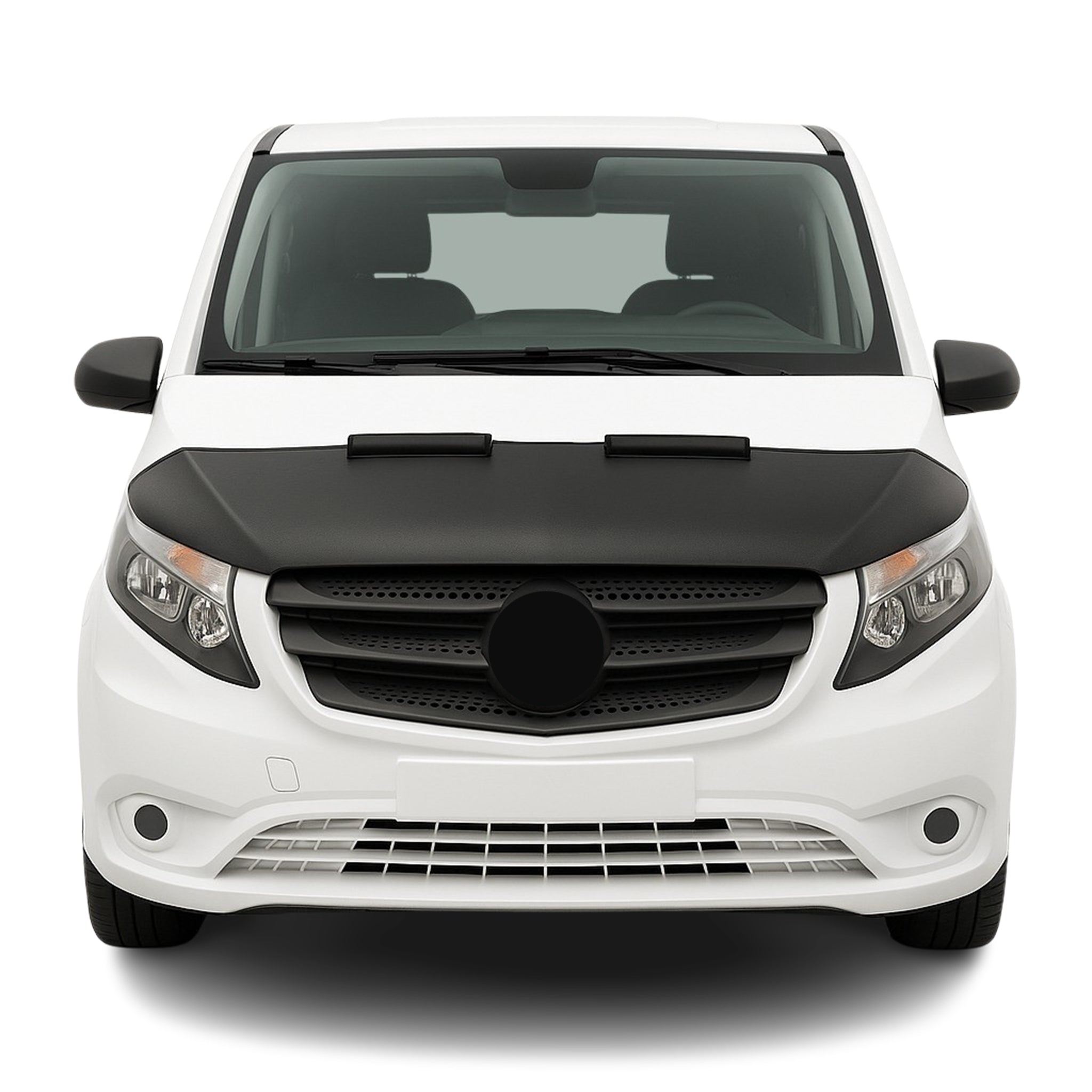 2016-2024 Mercedes Metris Car Bonnet Mask Hood Bra Half Black