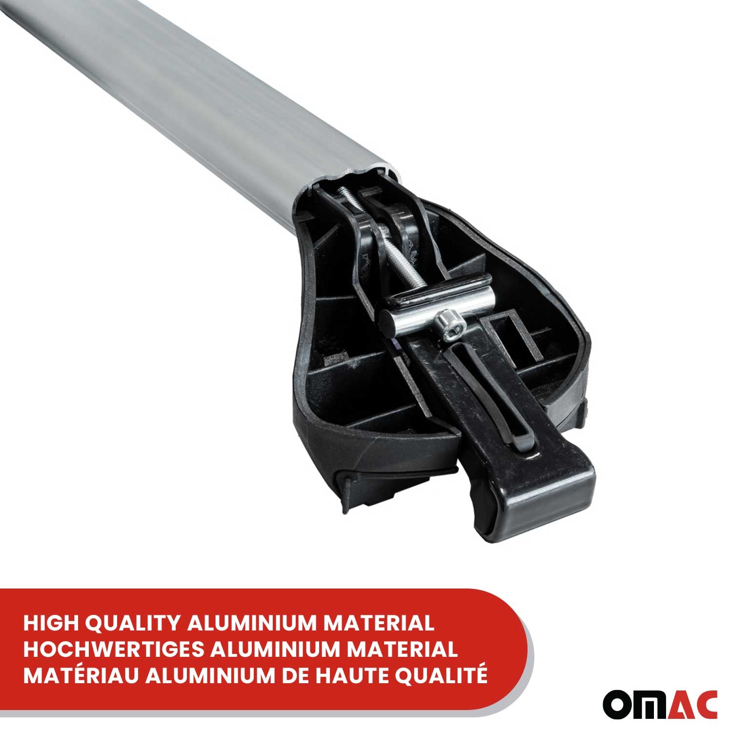 2024-2025 Chevrolet Trax Roof Rack Cross Bars Luggage Carrier Alu Silver