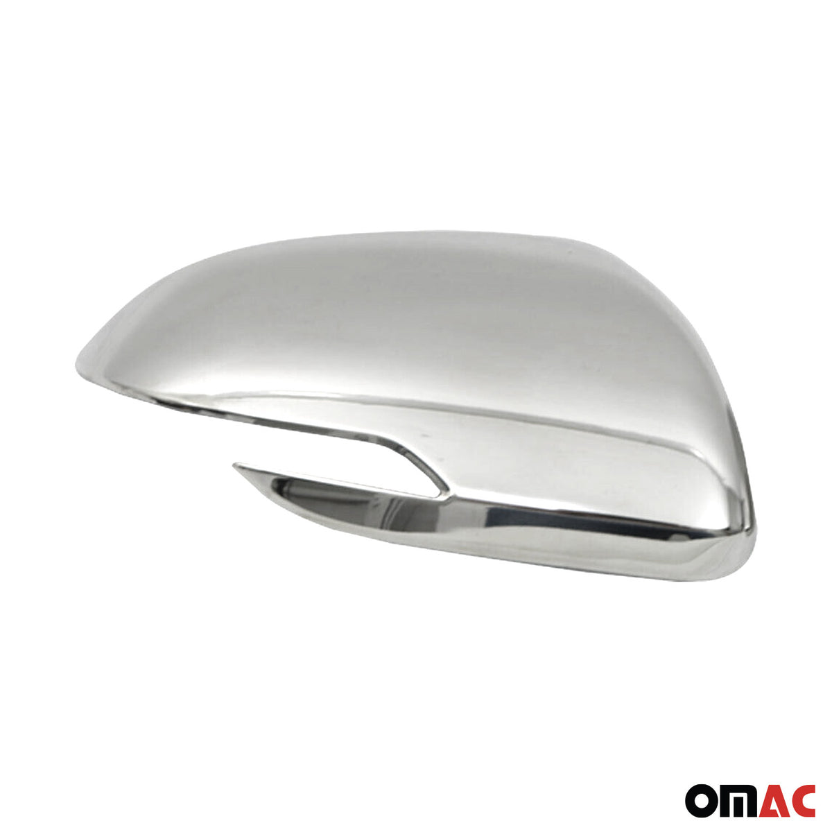 2018-2023 Kia Rio Side Mirror Cover Caps Stainless Steel Silver 2 Pcs