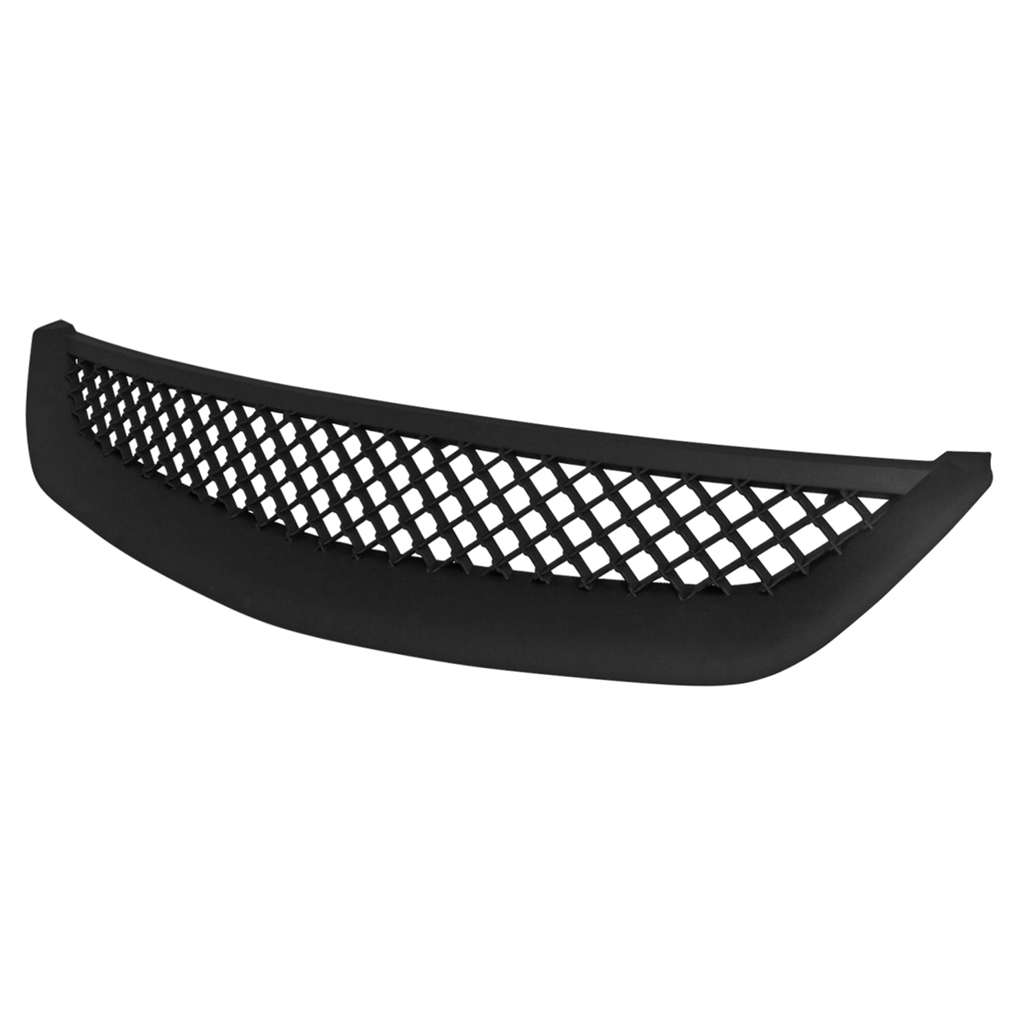 2001-2003 Honda Civic Coupe/Sedan TR Style Black ABS Mesh Grille