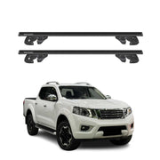 2016-2020 Nissan NP300 Navara Roof Rack Cross Bars Black