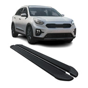 2017-2022 Kia Niro Running Boards Side Steps Black