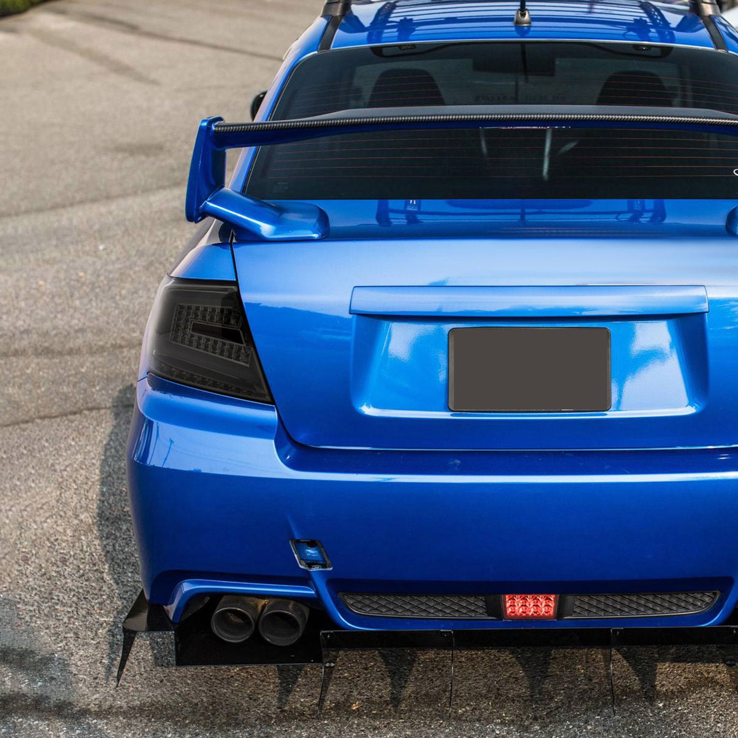 2008-2014 Subaru Impreza WRX/STI LED Turn Signal Tail lights Chrome/Smoke