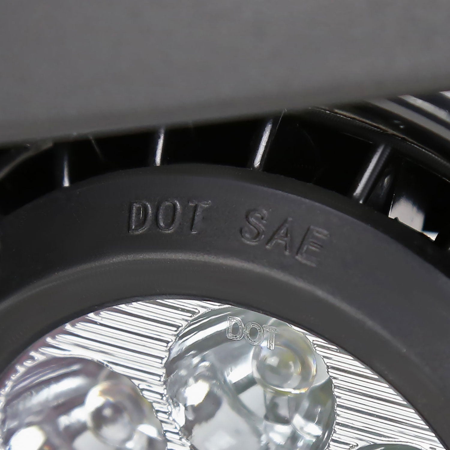 2014-2015 GMC Sierra 1500 LED Fog Lights Kit Switch & Wiring Harness Chrome