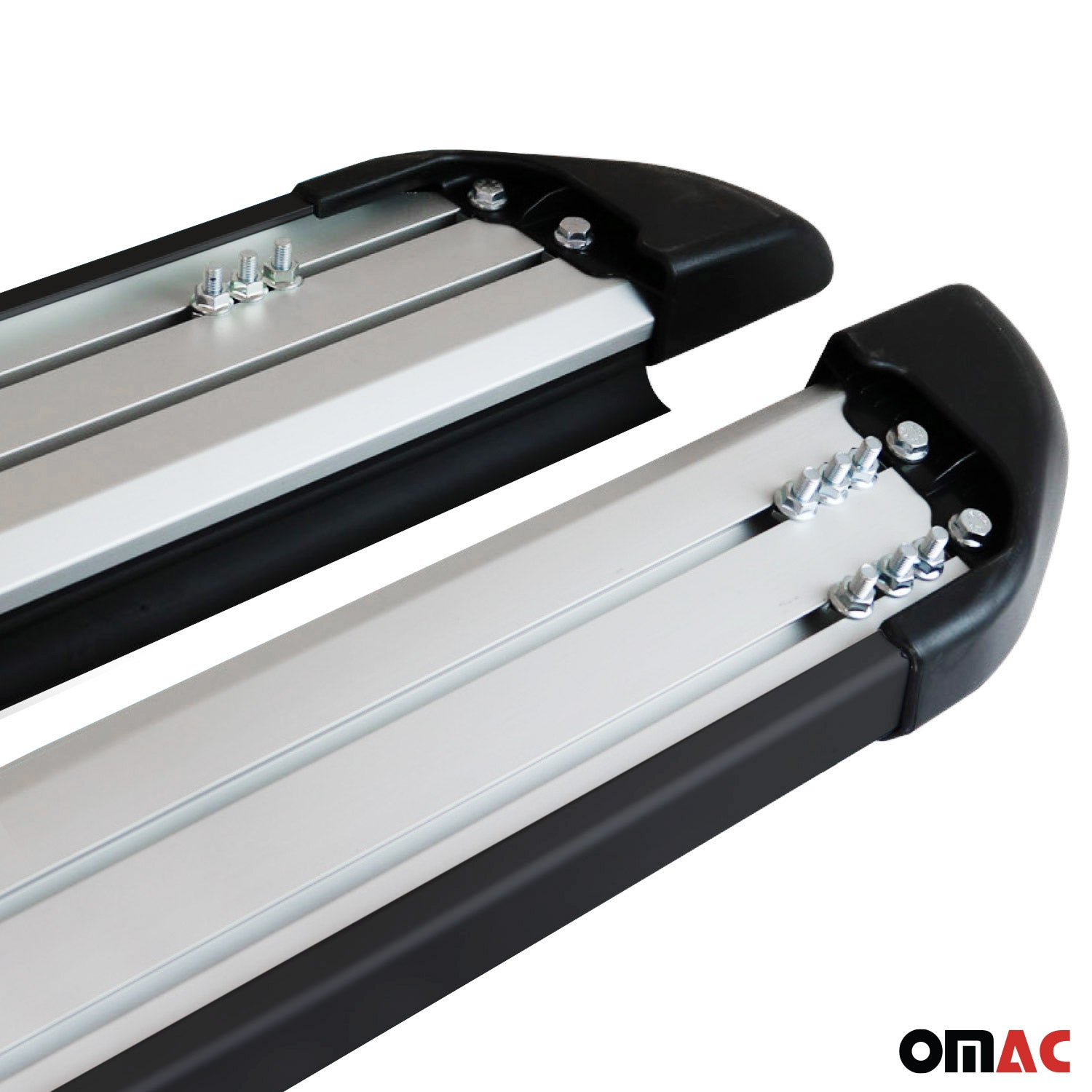 Side Step Nerf Bars Running Board for Land Rover Discovery 2017-2026 Black 2x