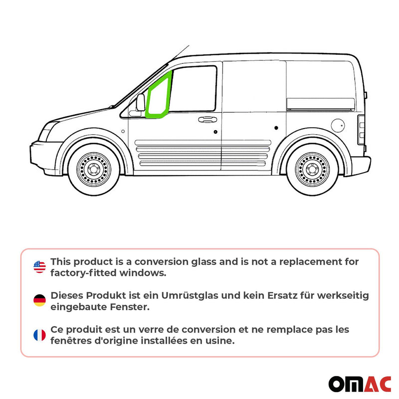 2010-2013 Ford Transit Connect Quarter Window Glass Left Driver Side L1 L2