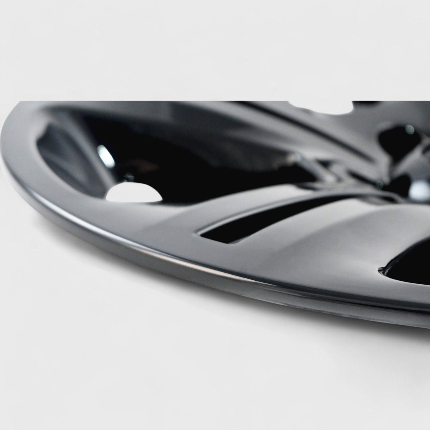 2015-2023 Dodge Charger Wheel Cover Hubcaps Set Gloss Black 8Pcs ABS Plastic