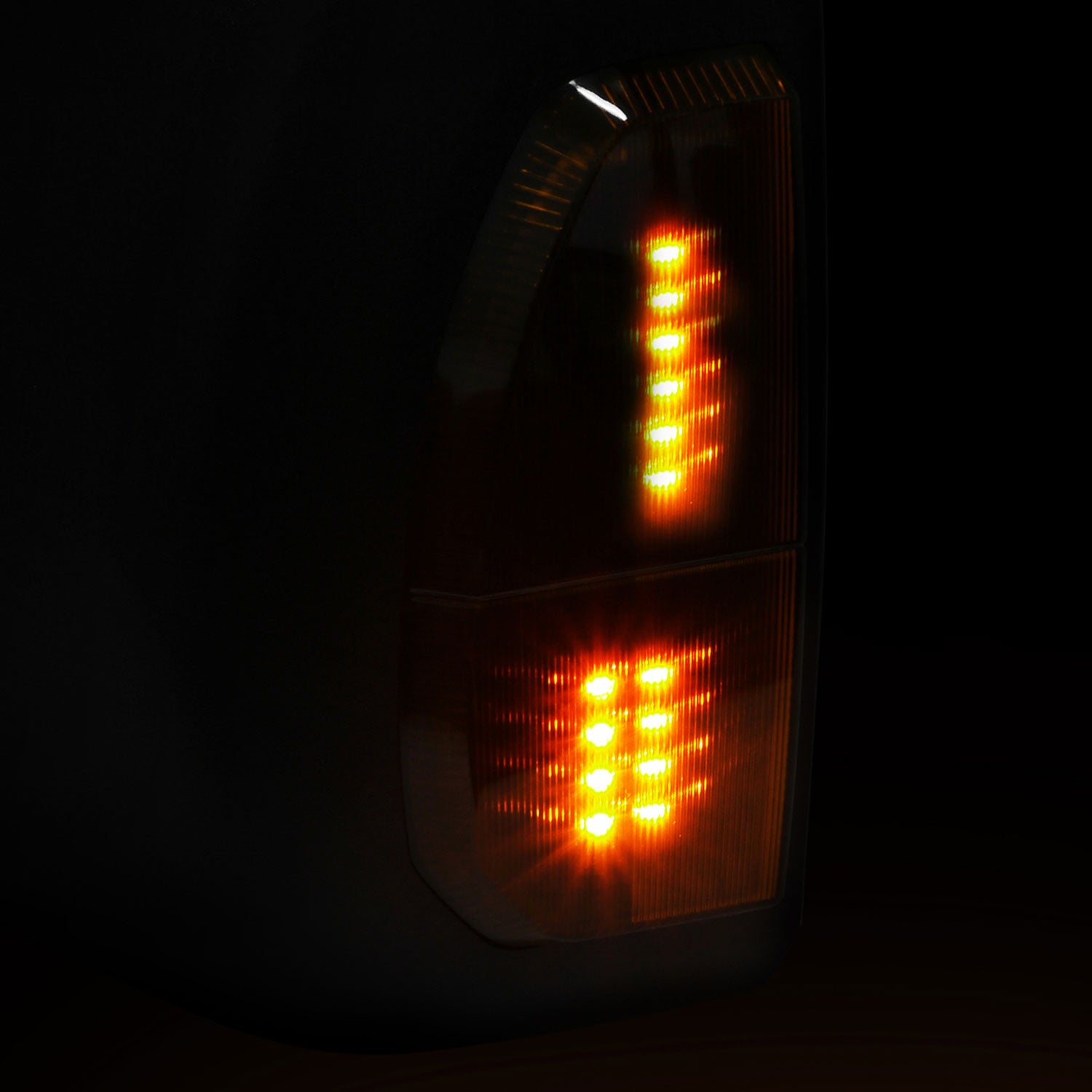 2007-2021 Toyota Tundra/08-2017 Sequoia Heated Manual Towing Mirrors Amber Lens