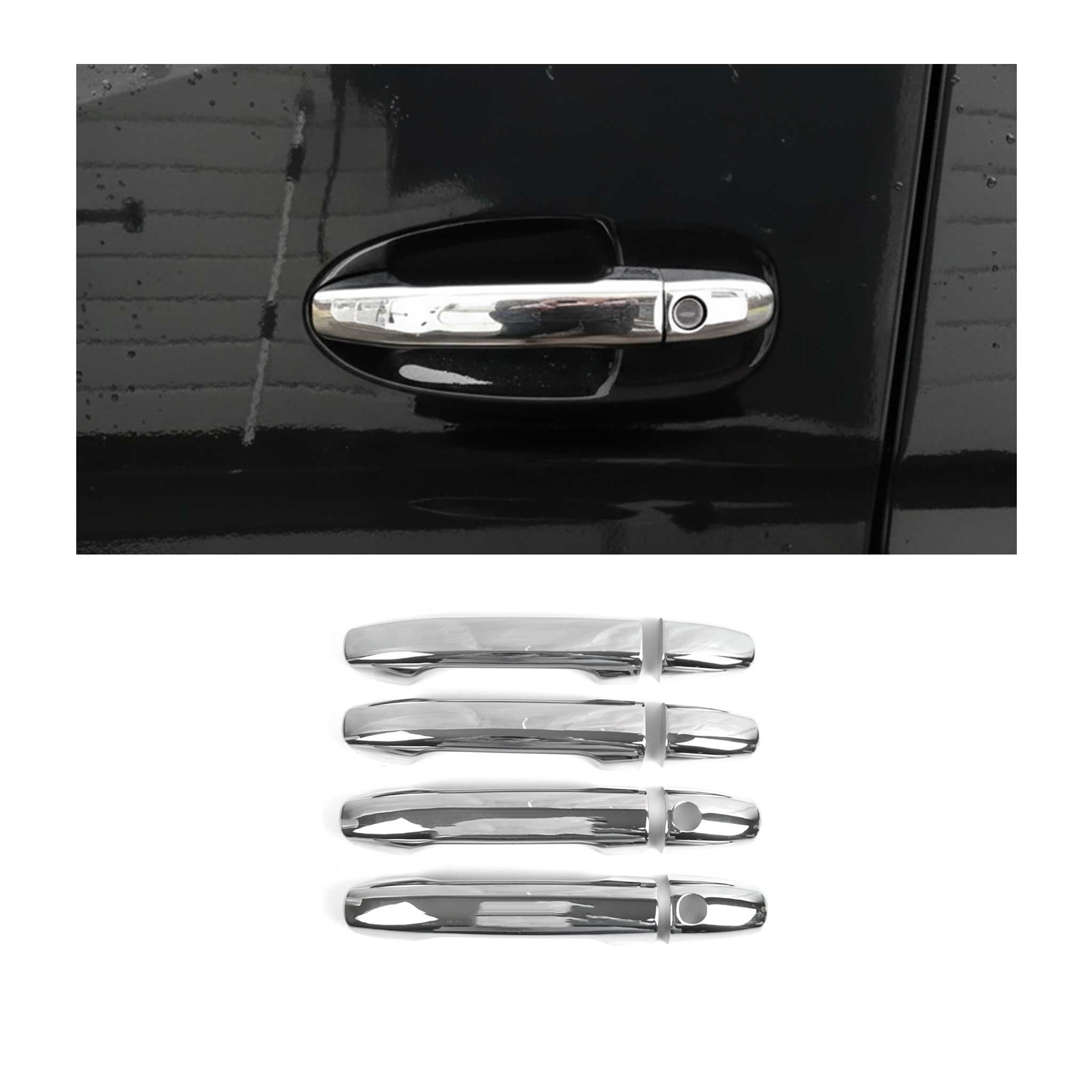 Car Door Handle Cover for Mercedes Sprinter W907 2019-2026 S.Steel Chome 8 Pcs