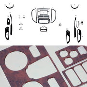 2016-2024 Mercedes Metris Wooden Look Dashboard Console Trim Kit 21Pcs