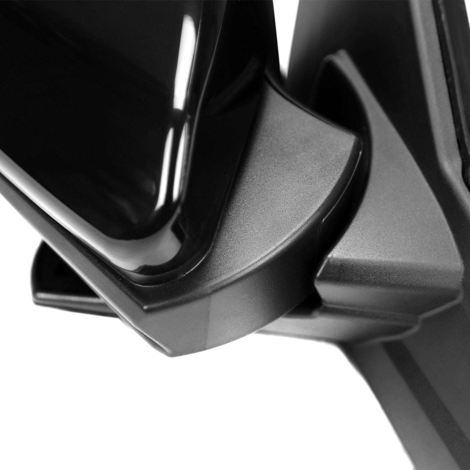 2016-2020 Honda Civic Passenger/Right 3Pin Glossy Black Adjustable Side Mirror