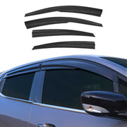 2012-2017 Hyundai Accent Window Visor Vent Rain Deflector 4Pcs Smoke