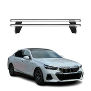 Roof Racks Cross Bars Luggage Carrier for BMW 5 G60 2024-2025 Alu Gray 2x
