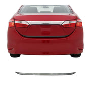 2014-2019 Toyota Corolla Sedan Rear Trunk Molding Trim Stainless Steel