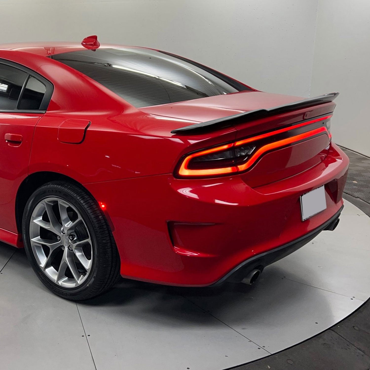 2015-2021 Dodge Charger Glossy Black ABS Hellcat Style Rear Spoiler