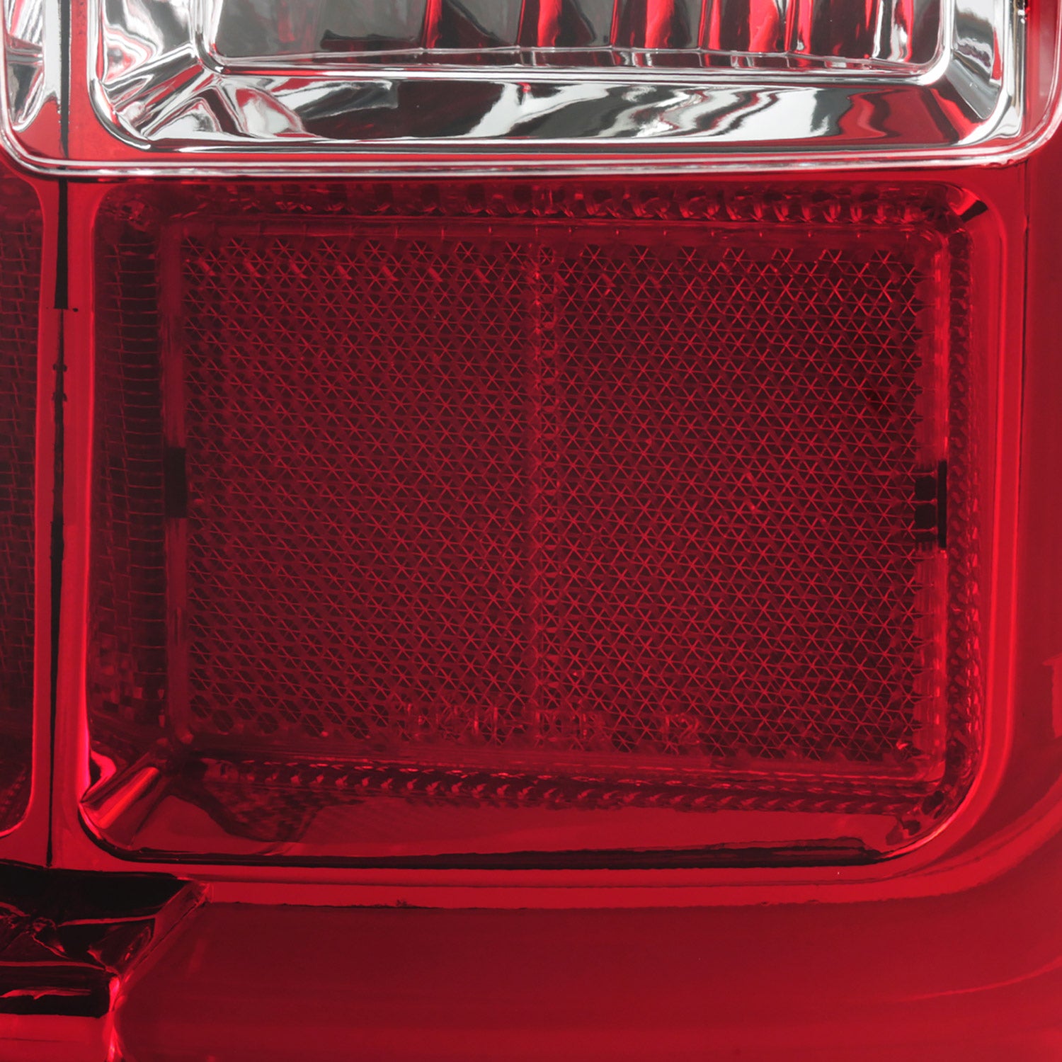 2014-2018 GMC Sierra 1500/2500HD/3500HD LED Tail Lights Chrome/Red Lens