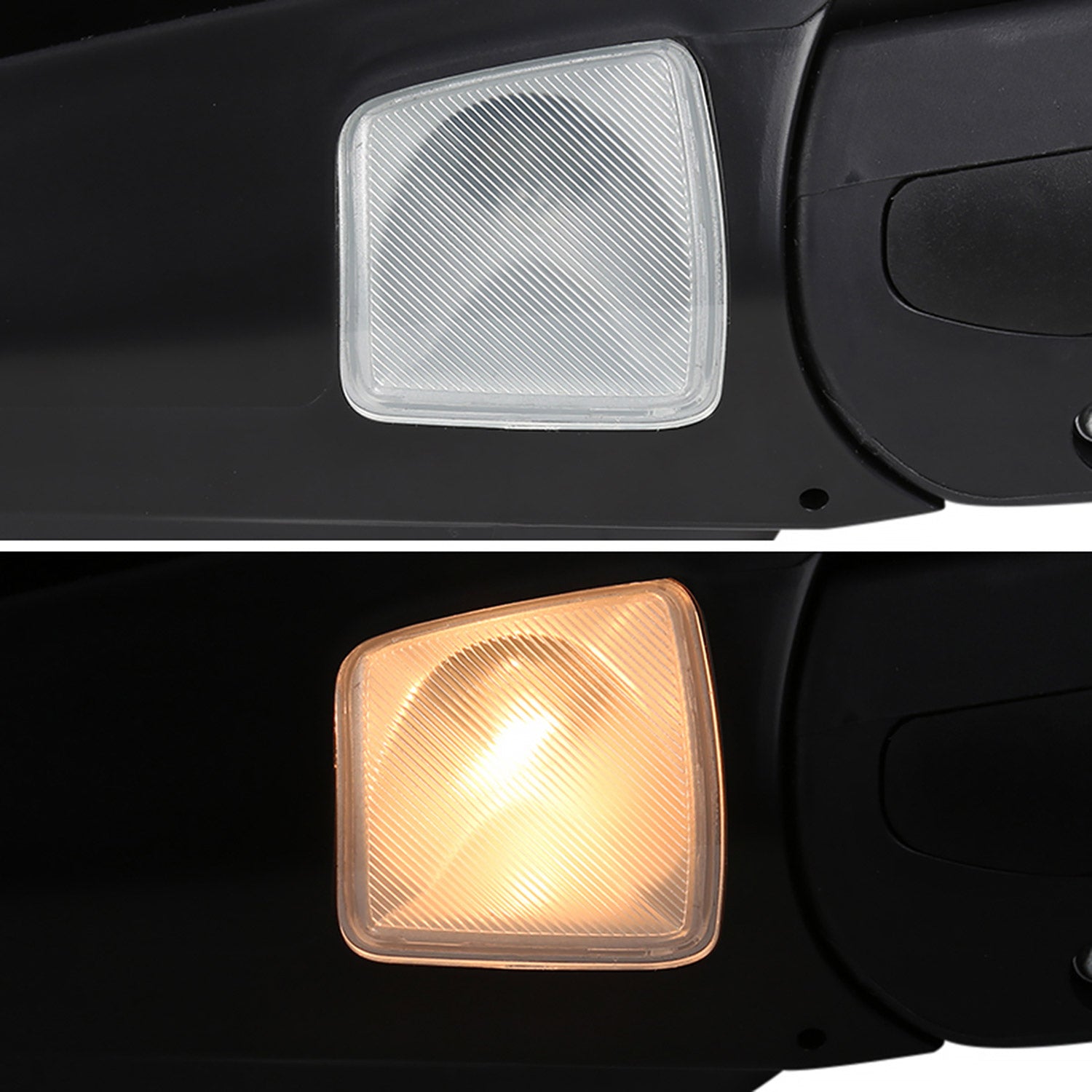 2008-2013 Toyota Highlander 7Pin Heated Side Mirror LED Puddle Light Passenger