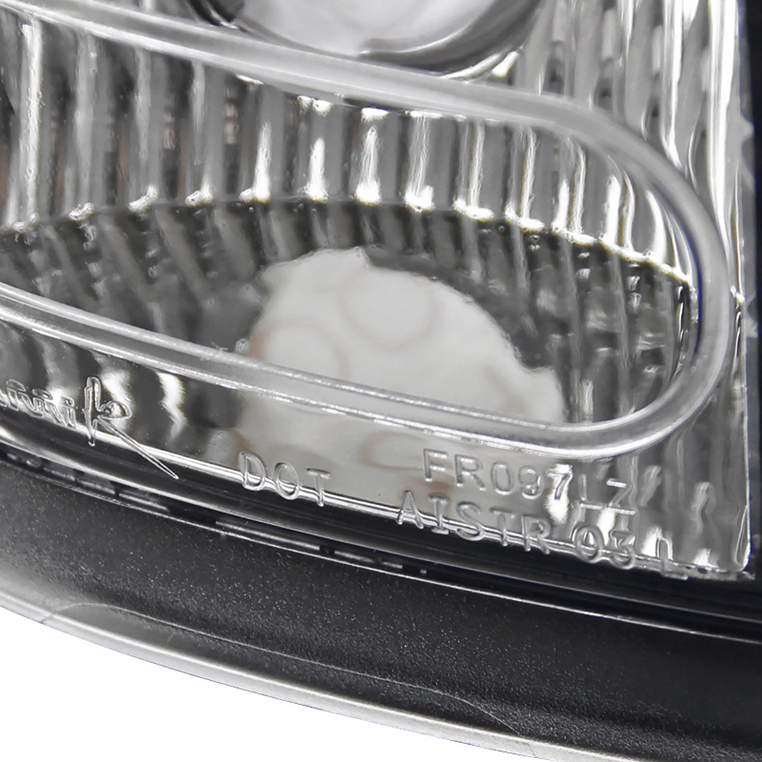 1997-2007 Ford F-150/F-250/350/450/550 V2 LED Tail Lights Matt Black/Smoke