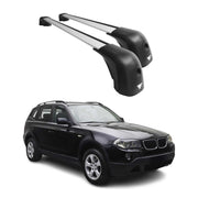 2004-2010 BMW X3 E83 Roof Racks Cross Bars Silver