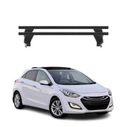 2013-2017 Hyundai Elantra GT Roof Rack Cross Bars Black