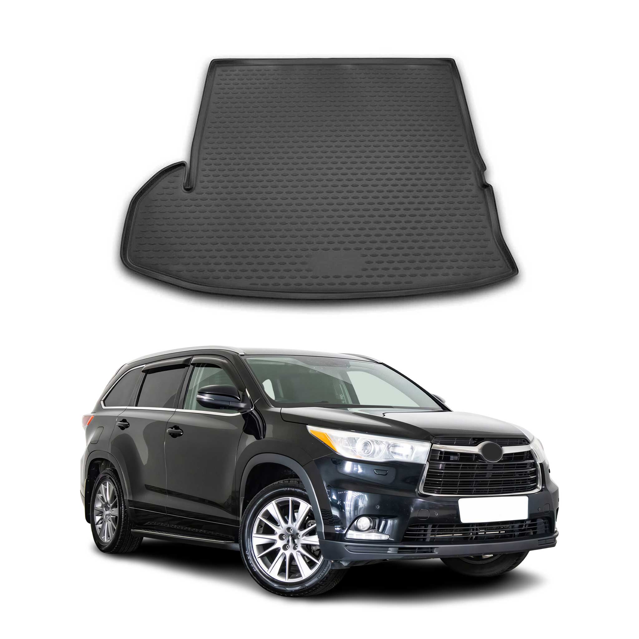 2014-2019 Toyota Highlander Cargo Liner Trunk Mat All Weather Black