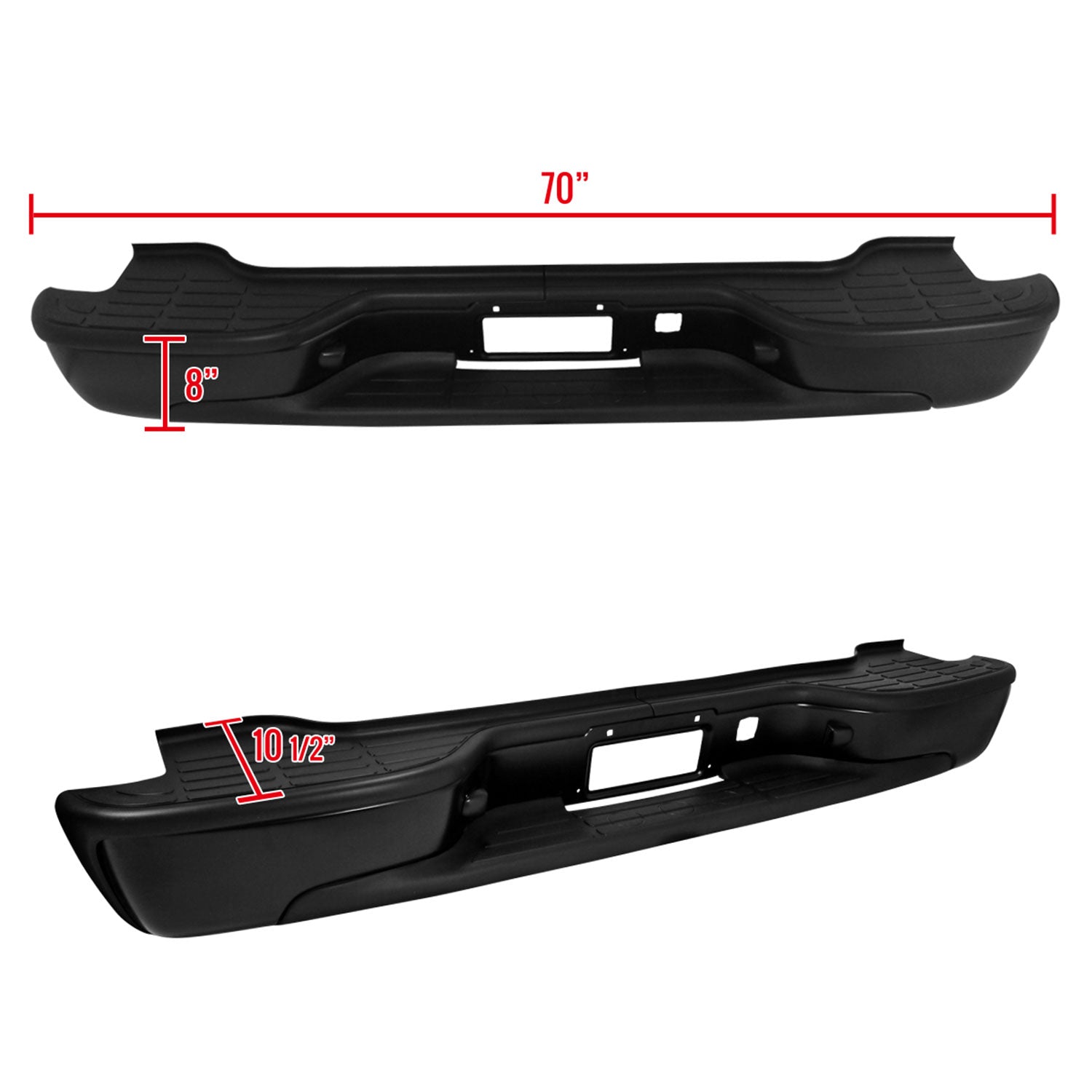 2000-2006 Chevy Suburban/Tahoe Yukon/Yukon XL Replacement Rear Step Bumper