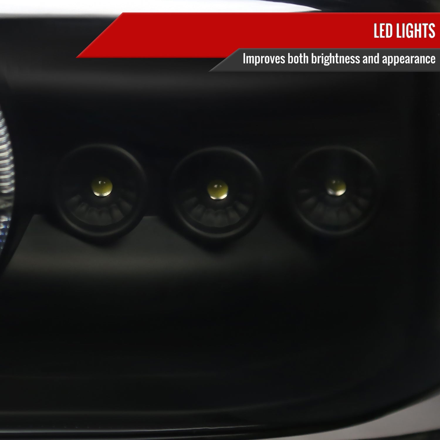 1999-2002 Chevy Silverado/ Tahoe Suburban Headlights Bumper Lights Black Smoke