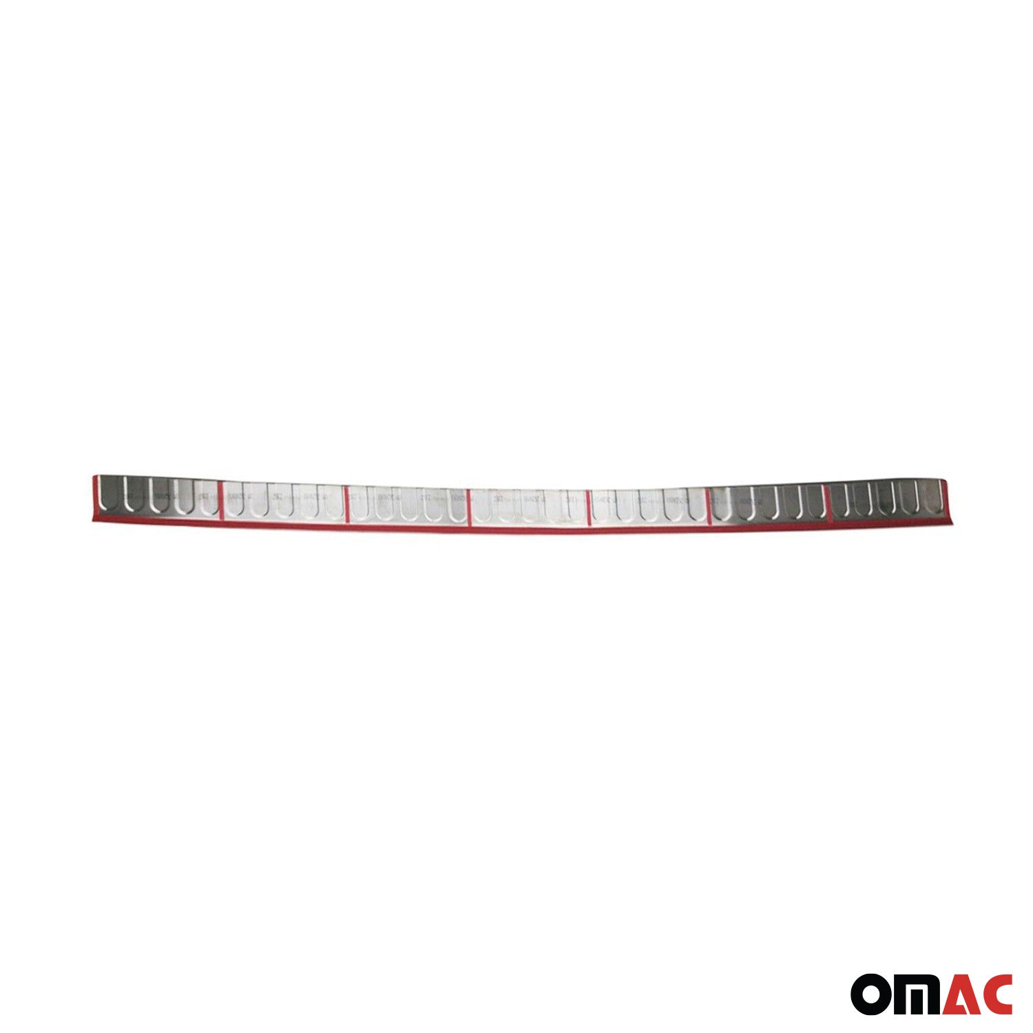 2010-2013 Ford Transit Connect Rear Bumper Sill Cover Protector Stainless Steel Silver