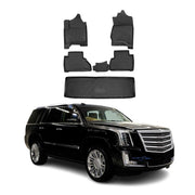 2015-2020 Cadillac Escalade Floor Mats & Cargo Liner Full Set All Weather Black