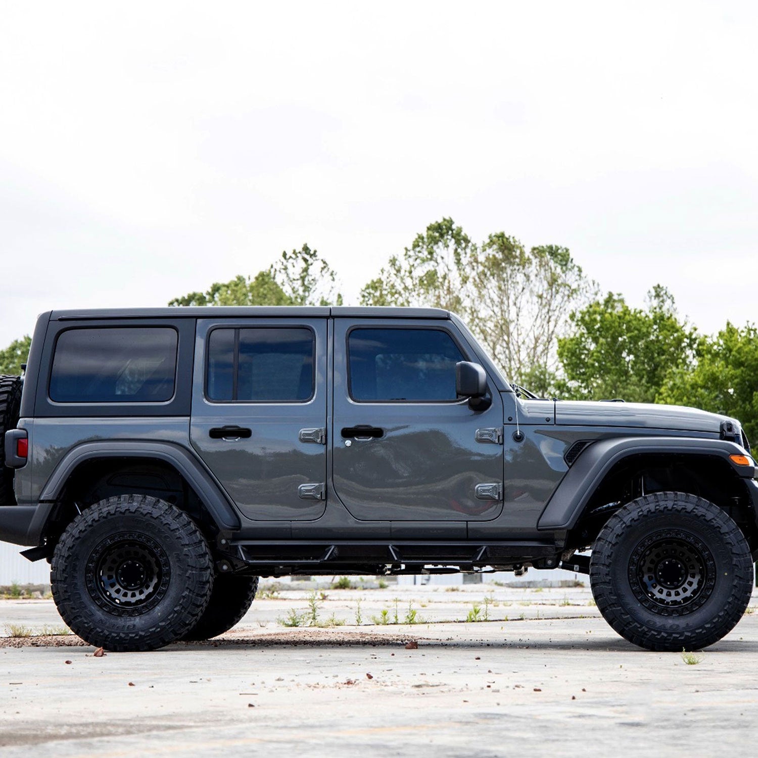 2018-2025 Jeep Wrangler JL Door Handle Cover Gloss Black 10Pcs ABS Plastic