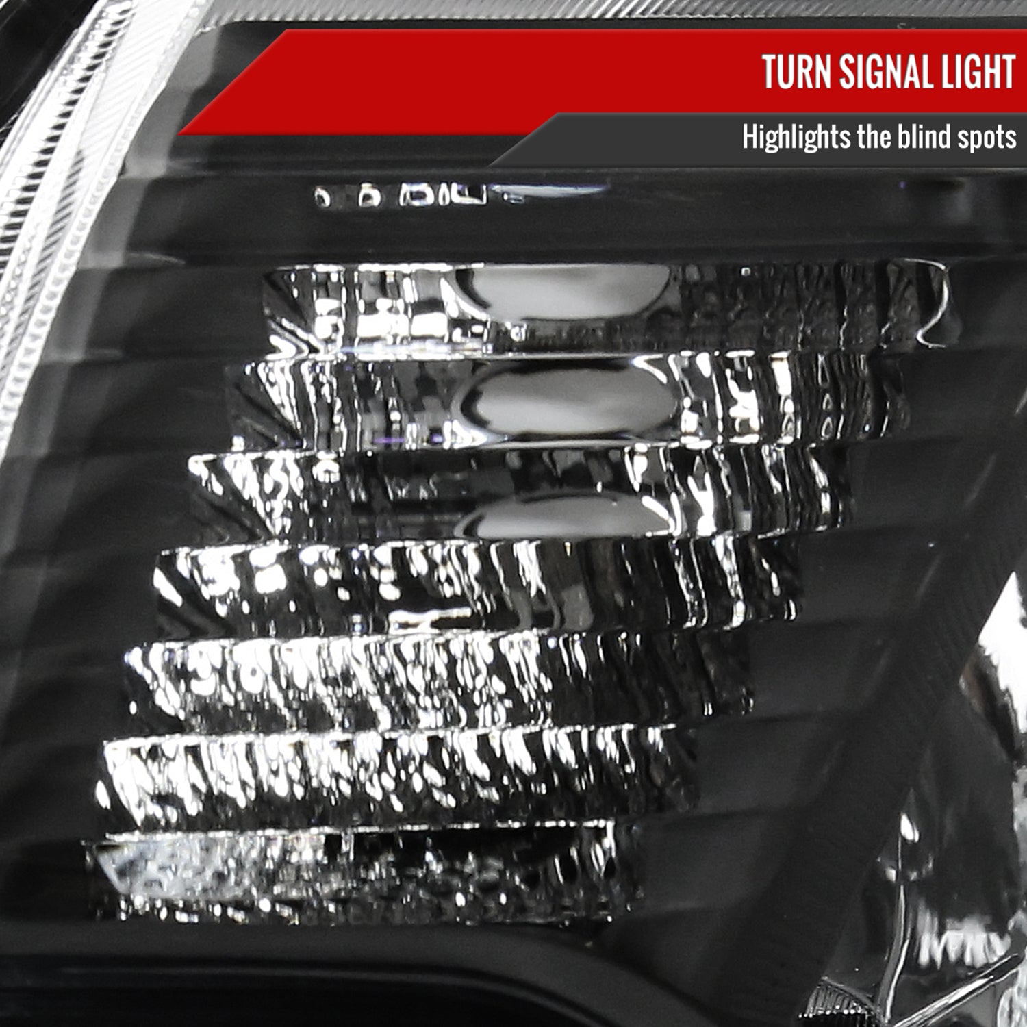 2012-2015 Toyota Tacoma Factory Headlights w/Amber Reflectors Matt Black/Clear