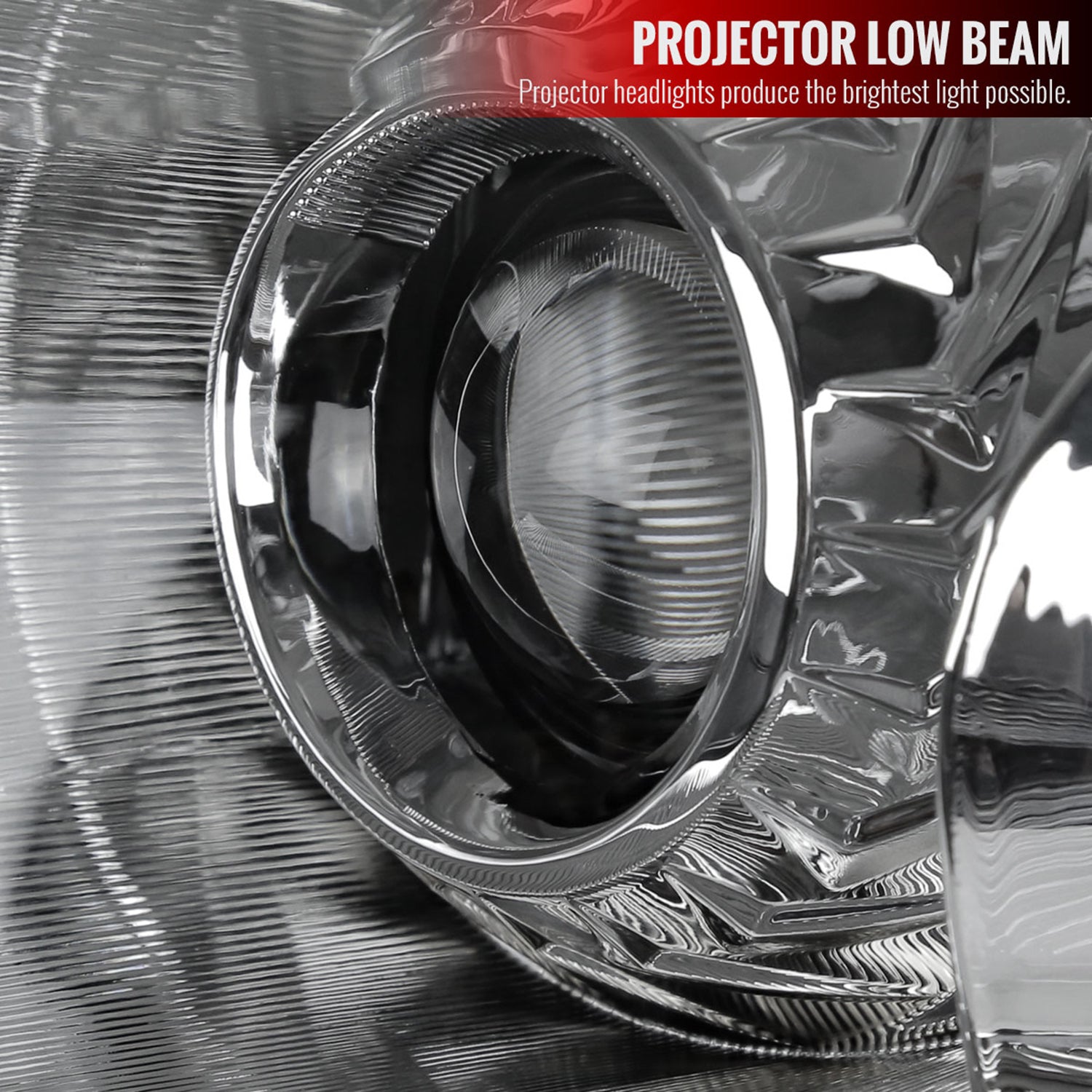 2013-2015 Nissan Altima Sedan Projector Headlights Amber Reflectors Chrome