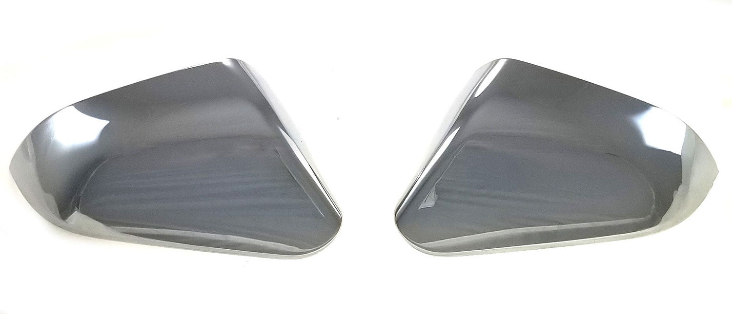 2015-2019 Hyundai Sonata Mirror Cover Caps Chrome 2Pcs ABS Plastic